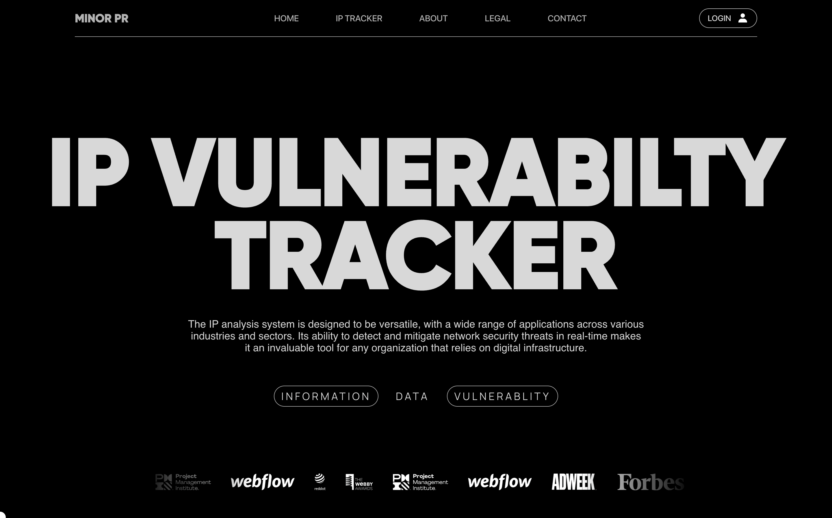 IP Track - Web Vulnerability Finder